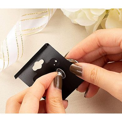 100x Earring Holder Cards Display Velvet For Jewelry Ear Studs Selling 2 X 2"