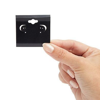 100x Earring Holder Cards Display Velvet For Jewelry Ear Studs Selling 2 X 2"