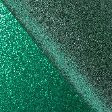 30 Sheets Glitter Green Cardstock Paper For Diy Crafts, 300gsm, 8.5 X 11 In