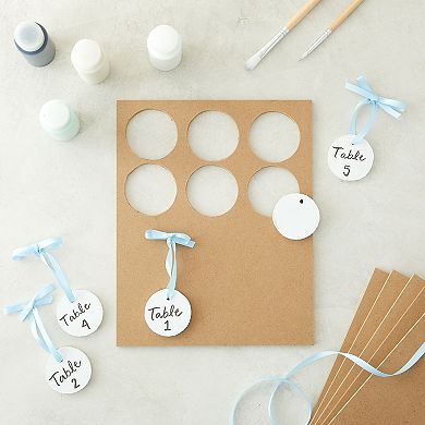 0.25" Thick Mdf Chipboard Sheets For Arts And Crafts, 8 X 10 In, 12 Pack