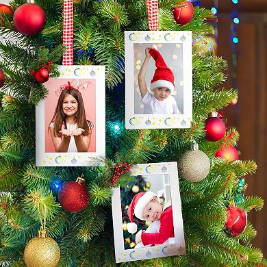 50 Pack Cardboard Picture Frames With Easel Stand, White, 4x6 In