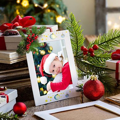 50 Pack Cardboard Picture Frames With Easel Stand, White, 4x6 In