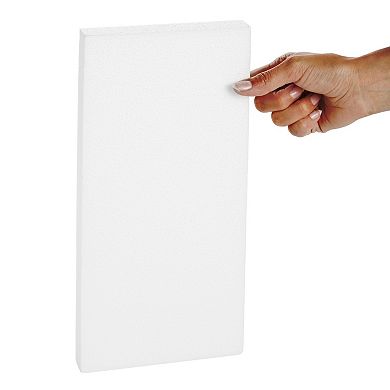 6 Pack Craft Foam Sheets, 1-inch Rectangle Blocks For Diy Crafts, 12 X 6 X 1 In