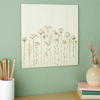 12x12 Wood Panels, Unfinished 3mm Birch Plywood Sheets (8 Pack)