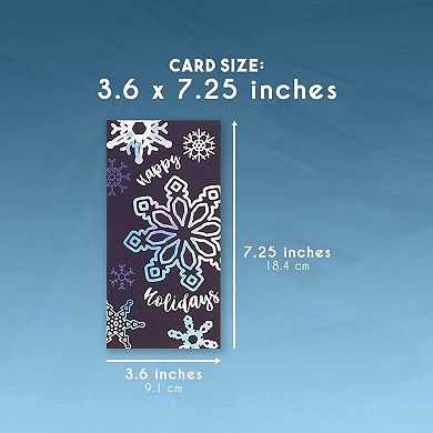 36x Christmas Cards With Envelopes Money Gift Card Holder Blank Greeting Card