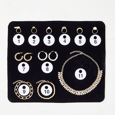 2 Sets Of Round Numbered Tags 1-300, Double-sided Plastic Coat Check Tickets