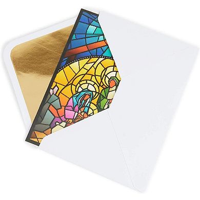 48 Pack Religious Christmas Cards Boxed With Envelopes, Holiday Greeting 4x6”