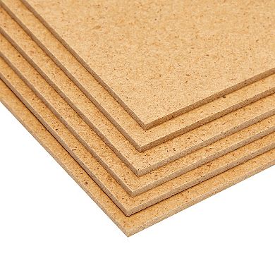 30 Sheets Thin Wood Mdf Boards, Medium Density Fiberboard, 2mm, Brown, 6 X 8 In
