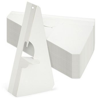 50 Pack Self Stick Cardboard Easel Stands For Pictures, Brochures, Crafts, 9 in