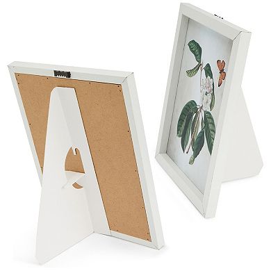 50 Pack Self Stick Cardboard Easel Stands For Pictures, Brochures, Crafts, 9 In