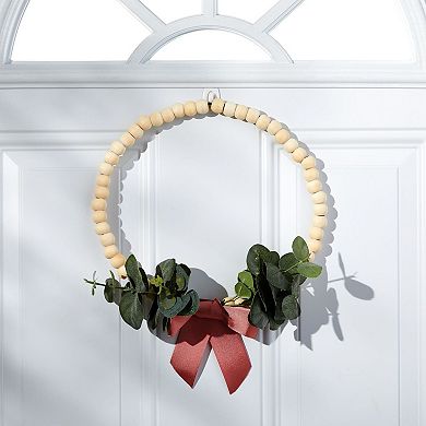 Wooden Beads And Rings Set For Diy Crafts And Macrame (80 Pieces)