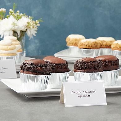 100 Pack Name Place Cards For Table Setting, For Wedding, Banquets, 3.5 X 2 In