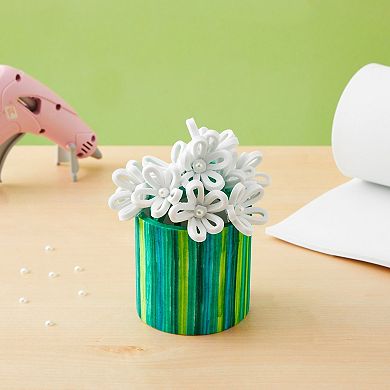 White 6mm Eva Foam Sheets For Crafting, Cosplay, Diy Crafts, 14 X 39 In