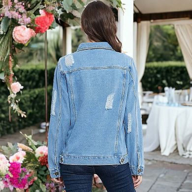 Women's Denim Not Your Boyfriends Jean Jacket