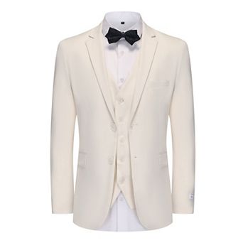 Gino Vitale Men's Skinny Fit 3 pc Suit