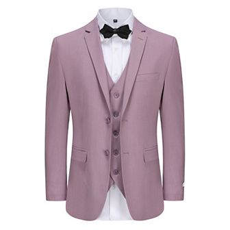 Gino Vitale Men's Skinny Fit 3 pc Suit