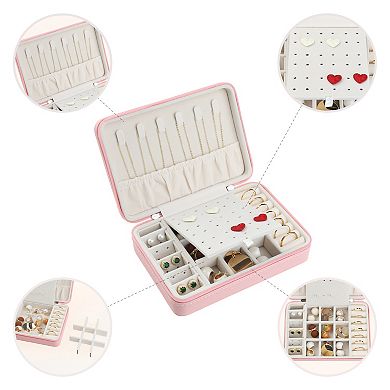 Travel Jewelry Box Jewelry Case Storage Display Holder For Women