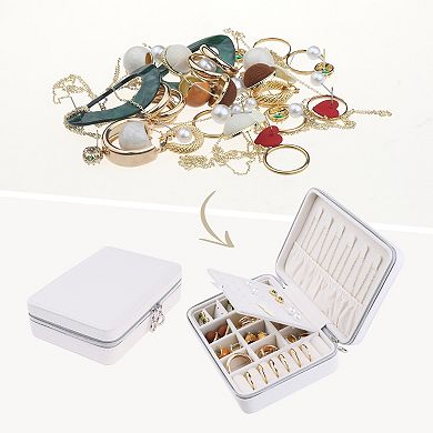Travel Jewelry Box Jewelry Case Storage Display Holder For Women