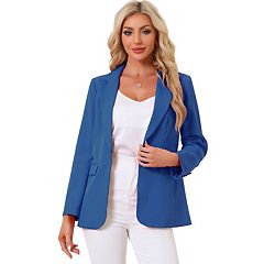 Kohls blue blazer best sale