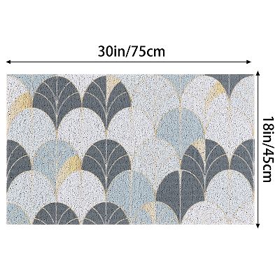 Non Slip Door Mat Indoor Waterproof Rubber Kitchen Mat Home