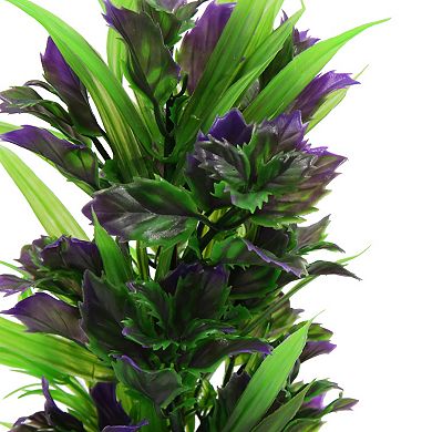 Plastic Terrarium Plant Landscape Decor Habitat For Reptiles And Amphibians