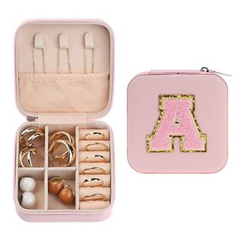 Small Jewelry With Mirror Jewelry Holder Box Birthday Gifts For Women Friends