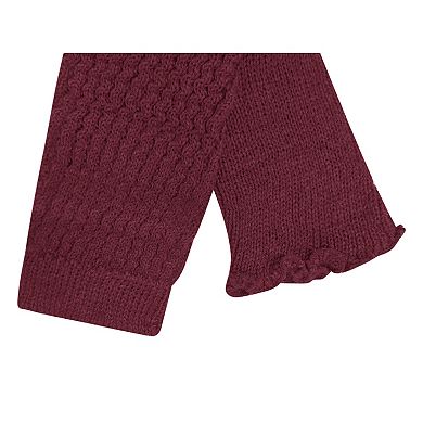 Women Ribbed Toeless Stretchy Knitting Long Leg Warmers