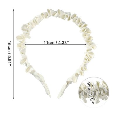 1 Pcs Fashion Elegant Pleated Headband For Womens