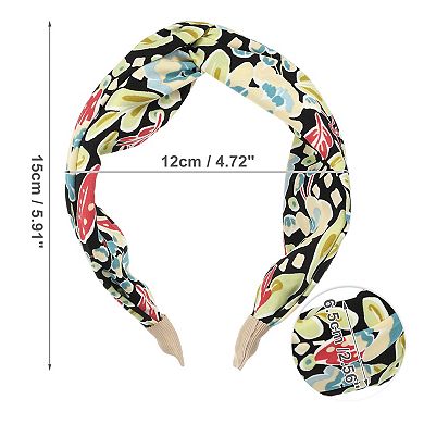 1 Pcs Fashion Printed Knotted Headwrap For Women
