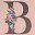 Pink Letter B