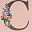 Pink Letter C