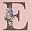 Pink Letter E