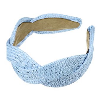 1 pc Fashion Straw Wide-side Headband For Women