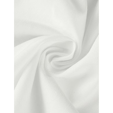 Women's Lace Trim Chiffon Elegant Spring Hollow Out 3/4 Sleeve V Neck Shirts