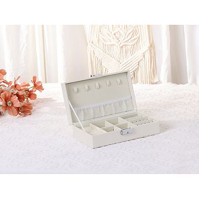 Small Jewelry Boxes Travel Jewelry Storage Large Capacity For Rings Earrings