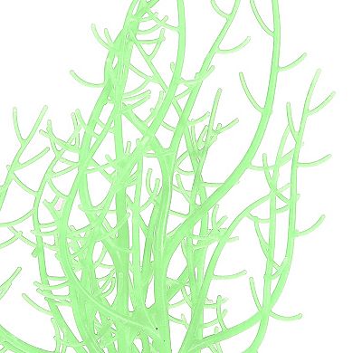 Soft Silicone Glowing Aquarium Tree Coral Aquatic Artificial Coral For Fish Tank Decoration