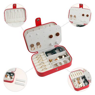 Travel Jewelry Box Small Jewelry Case Storage Display Holder For Women Gifts