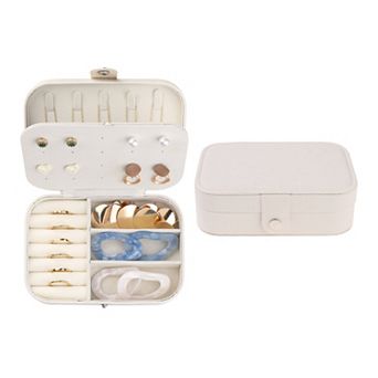 Travel Jewelry Box Small Jewelry Case Storage Display Holder For Women Gifts