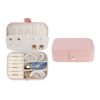 Travel Jewelry Box Small Jewelry Case Storage Display Holder For Women Gifts