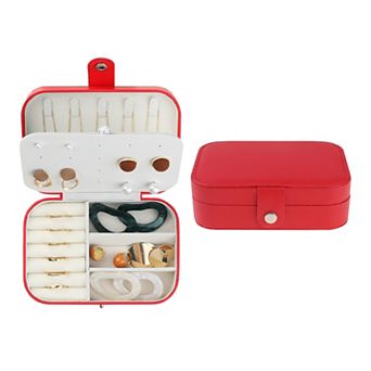 Travel Jewelry Box Small Jewelry Case Storage Display Holder For Women Gifts