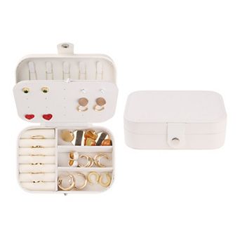 Travel Jewelry Box Small Jewelry Case Storage Display Holder For Women Gifts