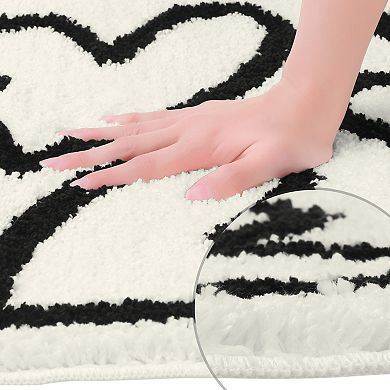 Bathroom Rug, Ultra Soft Non-slip Bath Mat, Soft And Absorbent Bath Carpet