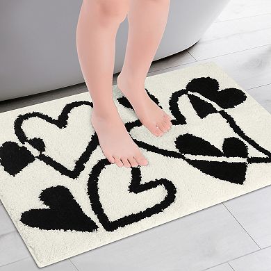 Bathroom Rug, Ultra Soft Non-slip Bath Mat, Soft And Absorbent Bath Carpet