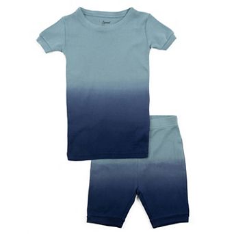 Leveret Toddler Two Piece Cotton Short Pajamas Tie Dye Boys