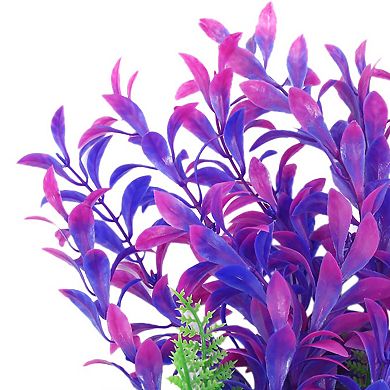 Aqua Landscape Fish Tank Decoration Plastic Plant For Betta 22cm