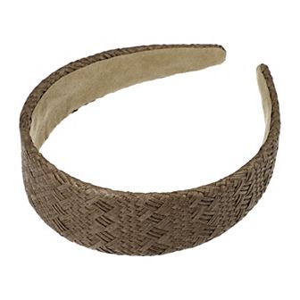 1 pc Fashion Flat Raffia Straw Headband For Women