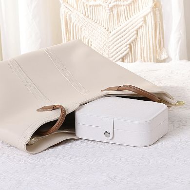 Travel Jewelry Boxs Portable Jewelry Organizer Case Storage Display Holder