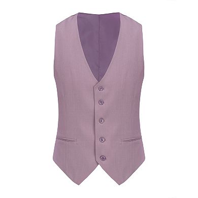 Gino Vitale Men's Skinny Fit 3-piece Suit