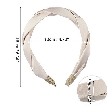 1 Pcs Fashion Braided Knotted Headwrap For Women
