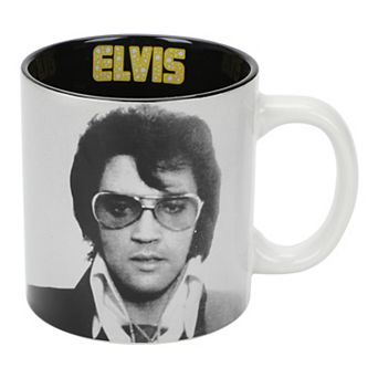 Elvis Profile Art 16-oz. Ceramic Mug